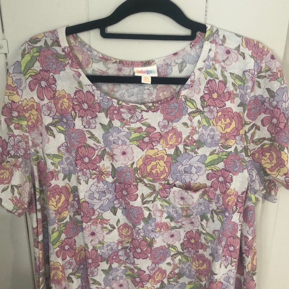 LLR size 3XL Carly T-shirt dress with pocket